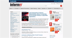 Desktop Screenshot of informit.com
